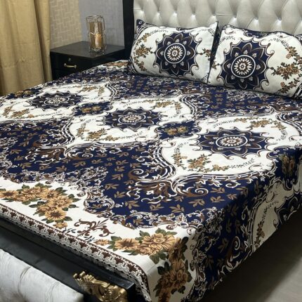 3pec Gift Pack king Size Bedsheet