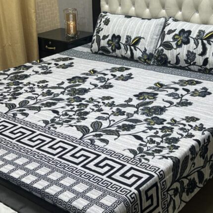 3pec Gift Pack king Size Bedsheet