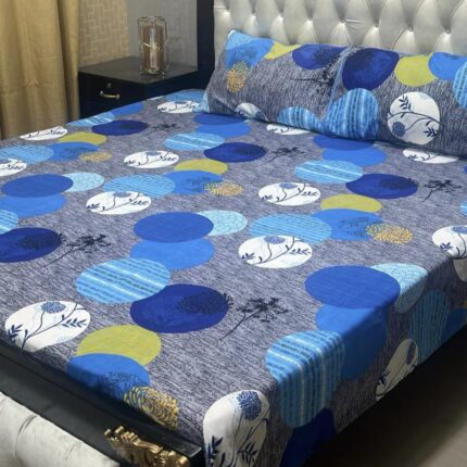 3pec Gift Pack king Size Bedsheet
