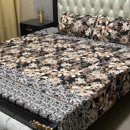 3pec Gift Pack king Size Bedsheet