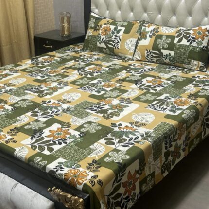 3pec Gift Pack king Size Bedsheet