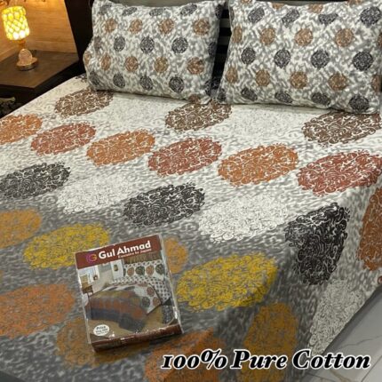 3pec Gift Pack king Size Bedsheet