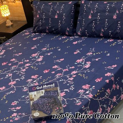 3pec Gift Pack king Size Bedsheet