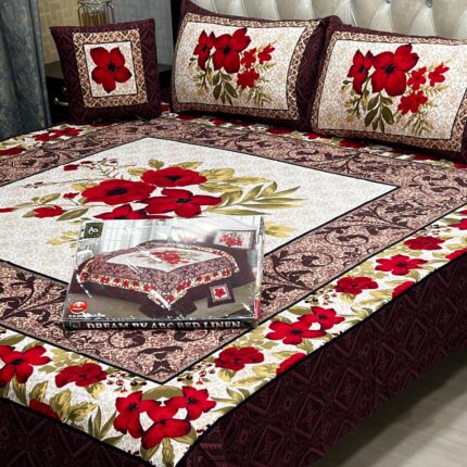 DESIGNER Bed Sheets 4Pec