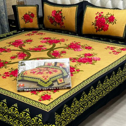 DESIGNER Bed Sheets 4Pec