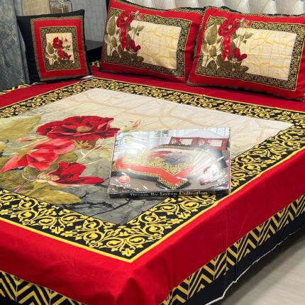 DESIGNER Bed Sheets 4Pec