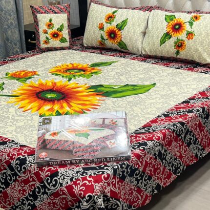 DESIGNER Bed Sheets 4Pec