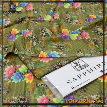 Sapphire, Gul Ahmed, J. 2PC UNSTITCHED 025