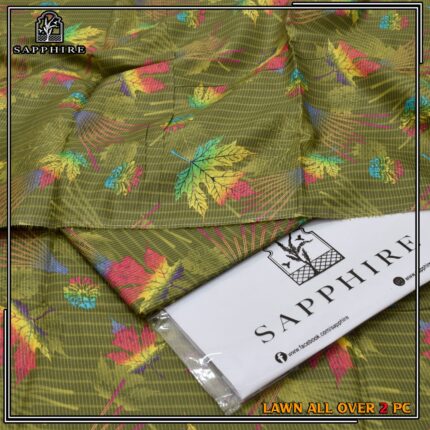 Sapphire, Gul Ahmed, J. 2PC UNSTITCHED 025