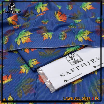 Sapphire, Gul Ahmed, J. 2PC UNSTITCHED 025