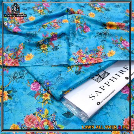 Sapphire, Gul Ahmed, J. 2PC UNSTITCHED 025