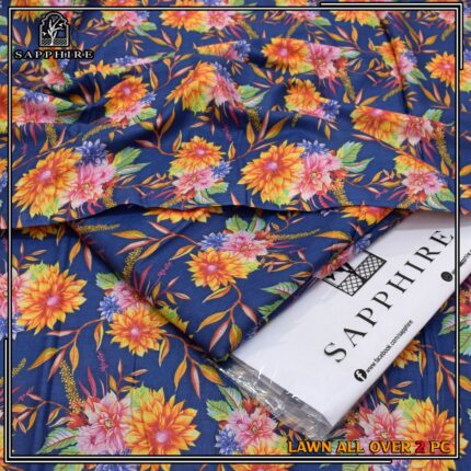 Sapphire, Gul Ahmed, J. 2PC UNSTITCHED 025