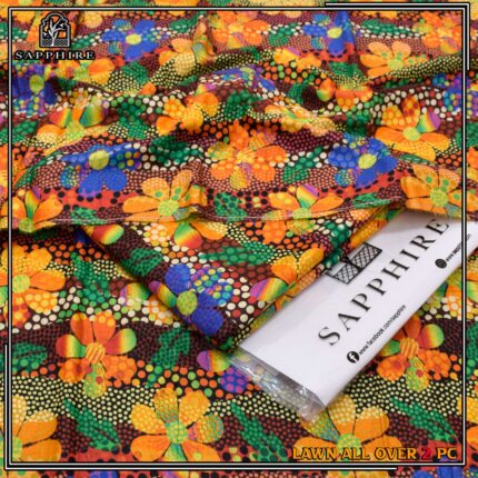 Sapphire, Gul Ahmed, J. 2PC UNSTITCHED 025