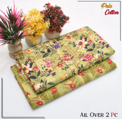 2 Pec Polo Cotton unstitched 025