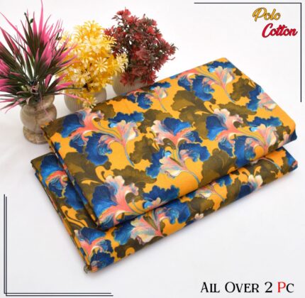 2 Pec Polo Cotton unstitched 025