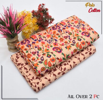 2 Pec Polo Cotton unstitched 025