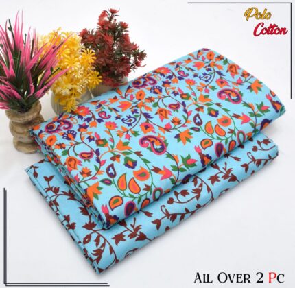 2 Pec Polo Cotton unstitched 025