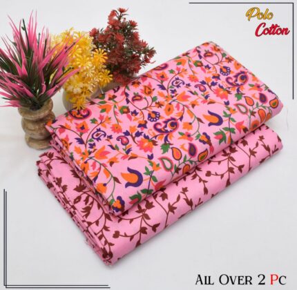 2 Pec Polo Cotton unstitched 025