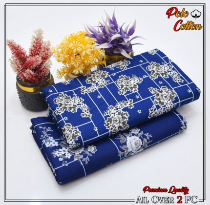 2 Pec Polo Cotton unstitched 025