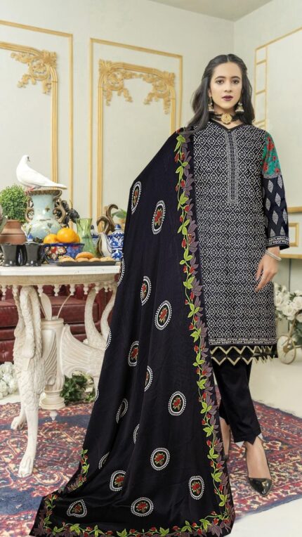 DIGITAL PRINTED LAWN 3 PEC IBC-016