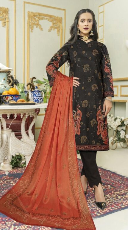 DIGITAL PRINTED LAWN 3 PEC IBC-017